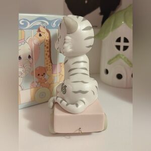 precious moments bengal tiger birthday train figurine